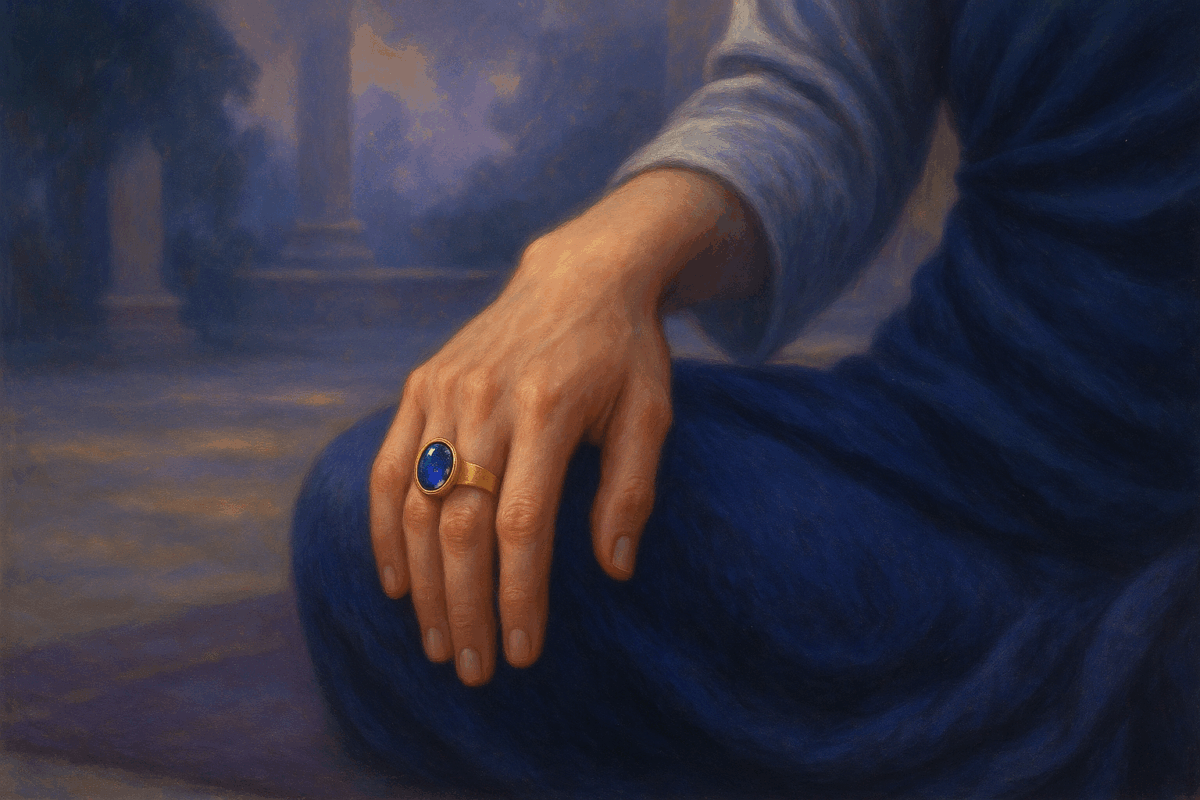 Священный камень Сатурна Шани — сапфир Нилам (Sacred Gemstone of Saturn Shani — Neelam Sapphire)
