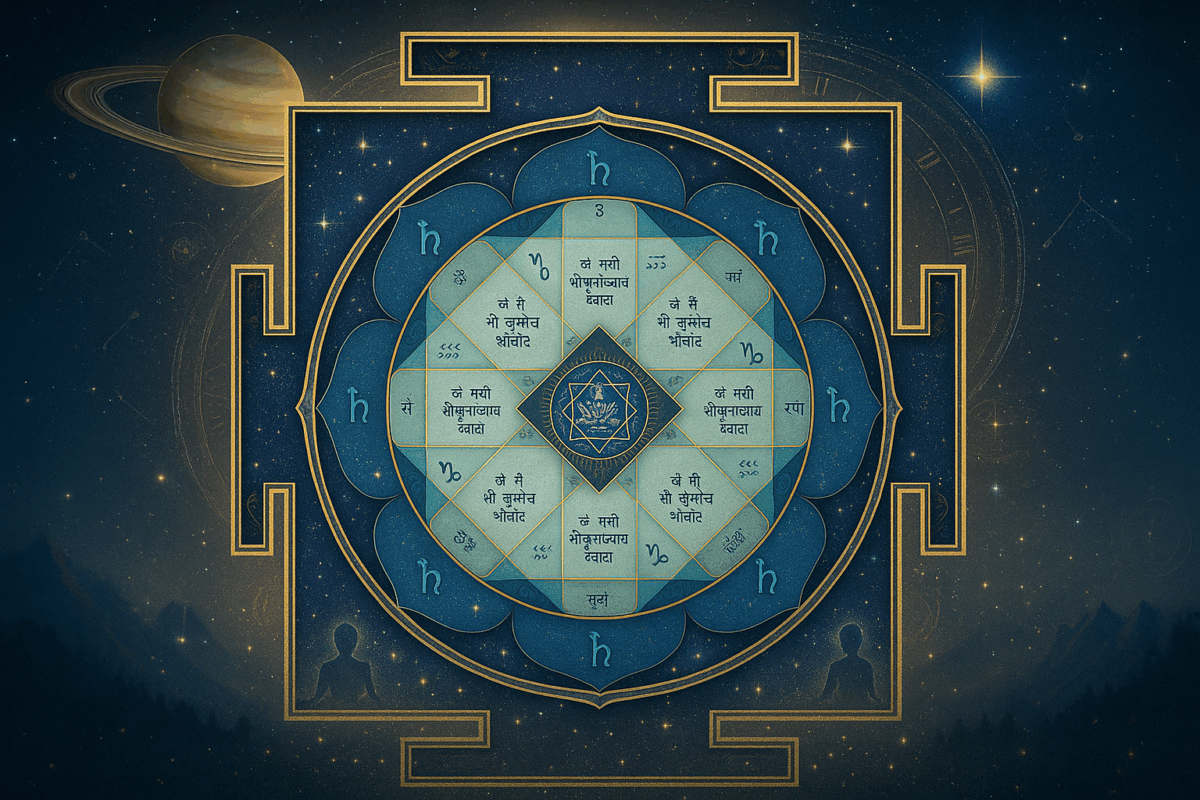 Янтра Сатурну Шани (Yantra for Saturn Shani)